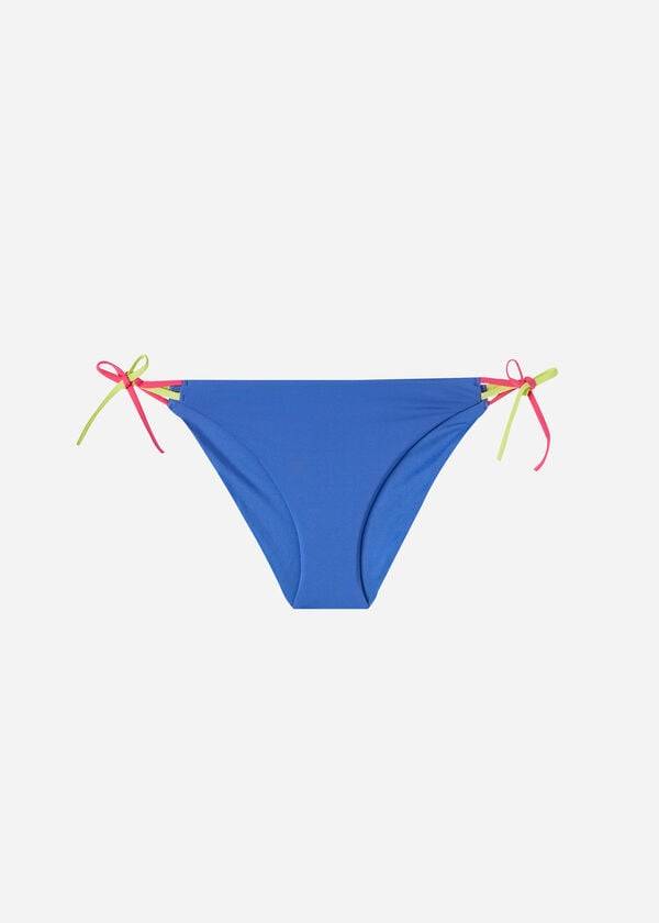 Abajo De Bikini Calzedonia String Tokyo Mujer Azules | CO2566ZG