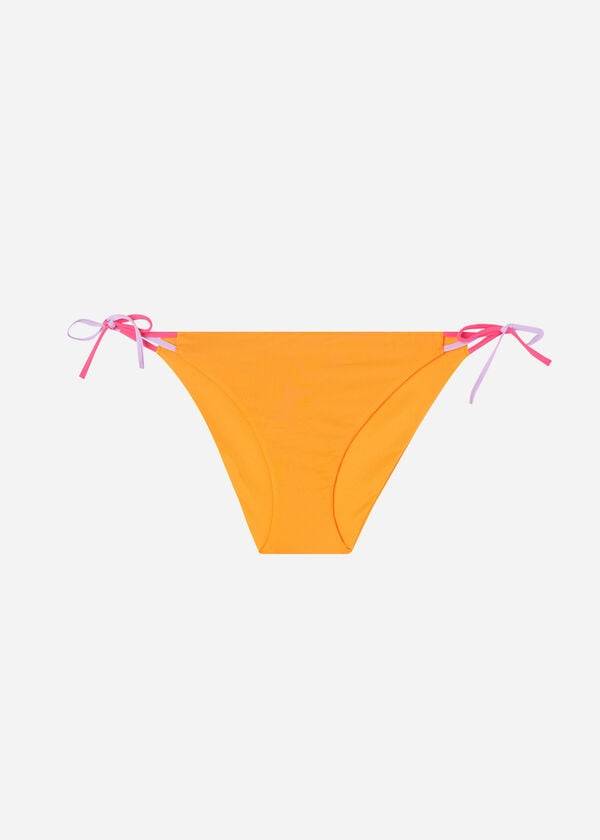 Abajo De Bikini Calzedonia String Tokyo Mujer Naranjas | CO2567LH