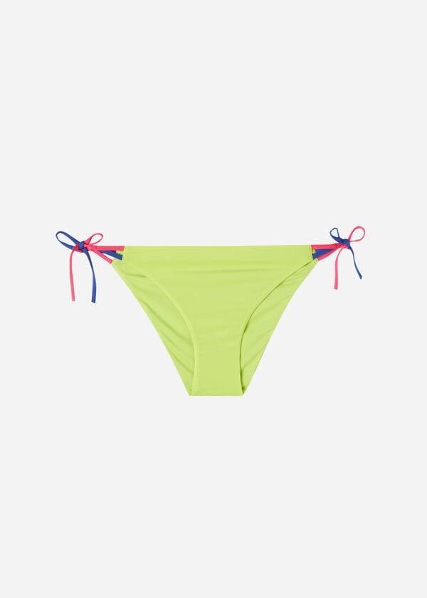 Abajo De Bikini Calzedonia String Tokyo Mujer Verde | CO2568KI