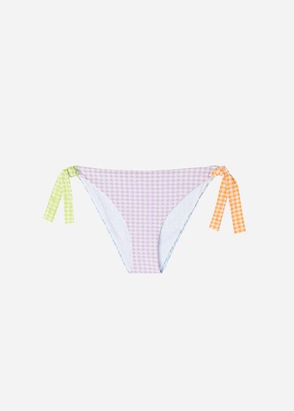 Abajo De Bikini Calzedonia String Valencia Mujer Rosas | CO2565XF