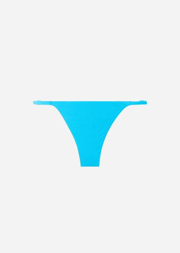 Abajo De Bikini Calzedonia Tanga Indonesia Eco Mujer Turquesa | CO2555TV