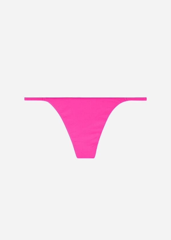 Abajo De Bikini Calzedonia Tanga Indonesia Eco Mujer Rosas | CO2556RW