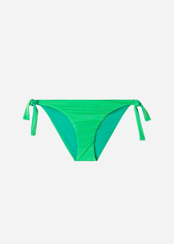 Abajo De Bikini Calzedonia Tied Indonesia Eco Mujer Verde | CO2542KI