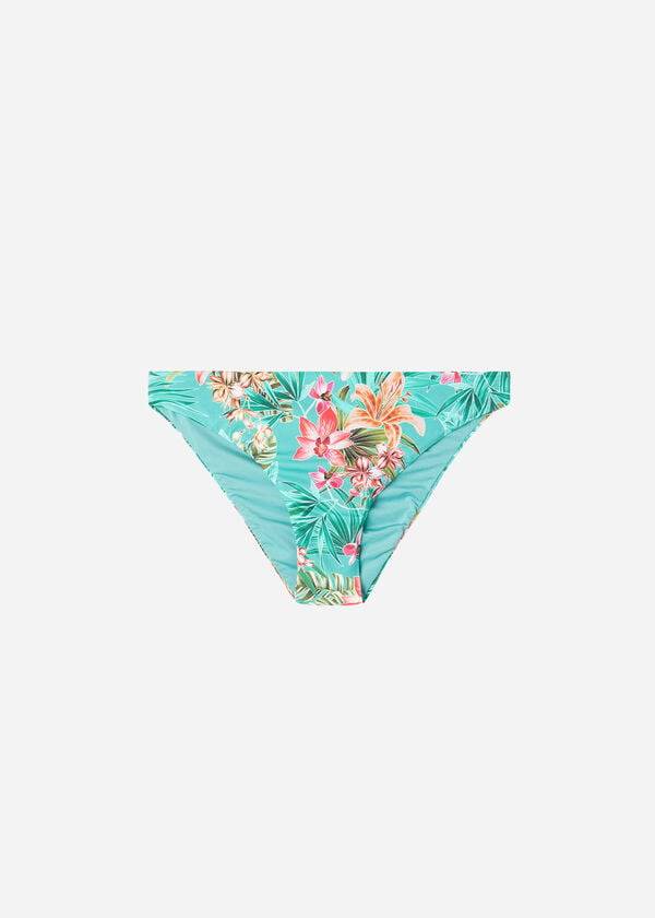 Abajo De Bikini Calzedonia Venezia Mujer Turquesa | CO2532WY