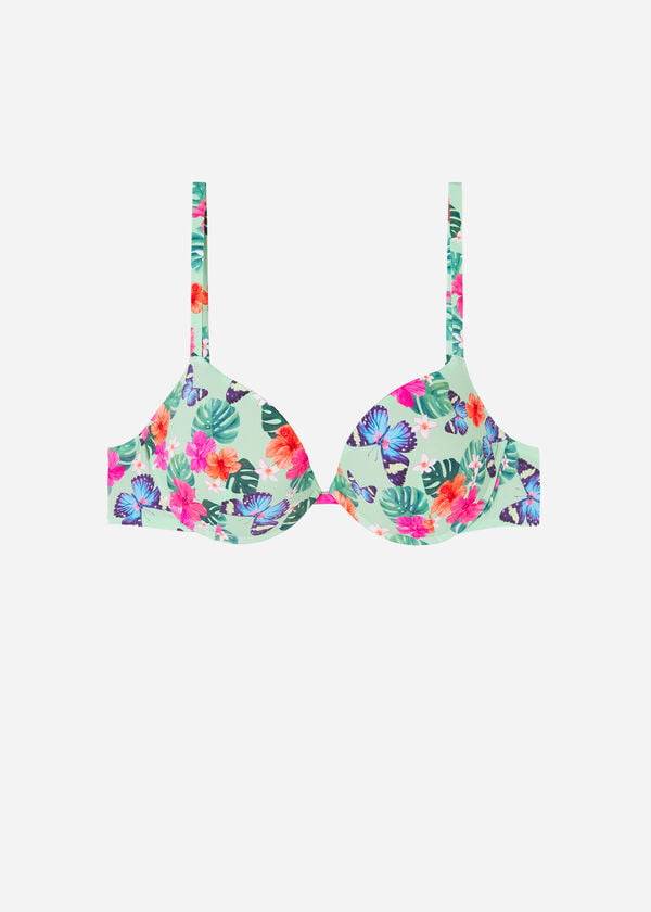 Arriba De Bikini Calzedonia Acolchado Push-Up Malibu Mujer Multicolor | CO2329VD