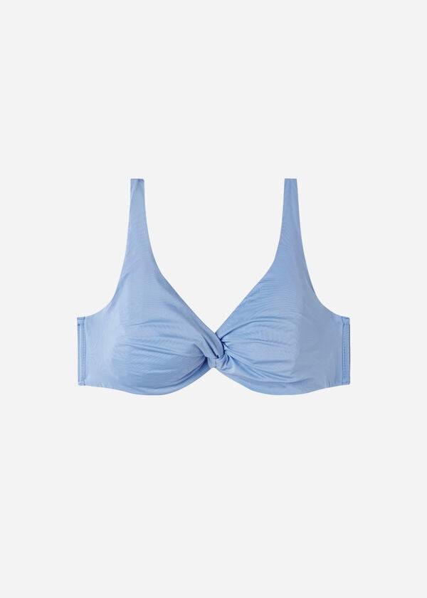 Arriba De Bikini Calzedonia Balconette Indonesia Eco Mujer Azules | CO2525OR