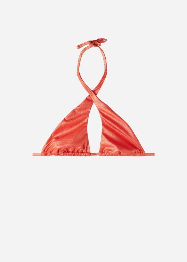 Arriba De Bikini Calzedonia Bandeau Antigua Mujer Coral Naranjas | CO2506WY