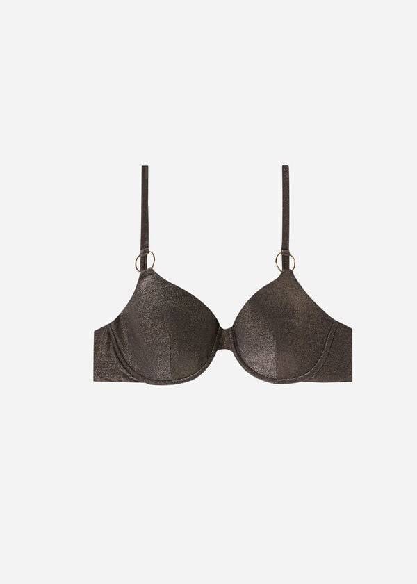 Arriba De Bikini Calzedonia Push Up Hollywood Mujer Negras | CO2248GL