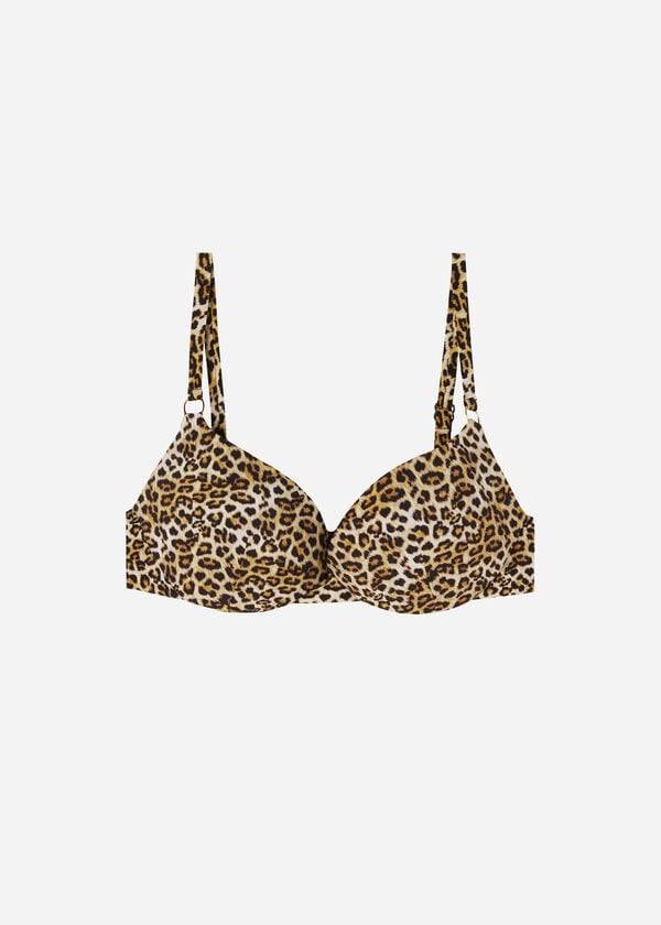 Arriba De Bikini Calzedonia Push Up Malindi Mujer Marrones | CO2239YU