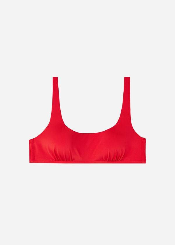 Arriba De Bikini Calzedonia Tank Estilo Indonesia Eco Mujer Rojas | CO2203CE