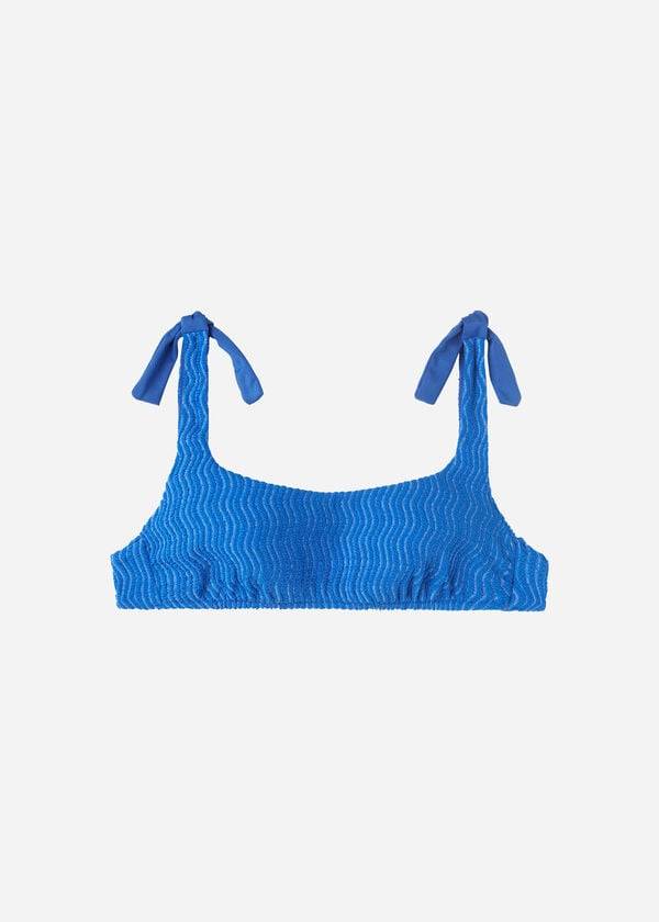 Arriba De Bikini Calzedonia Tank Mykonos Mujer Azules | CO2206NB