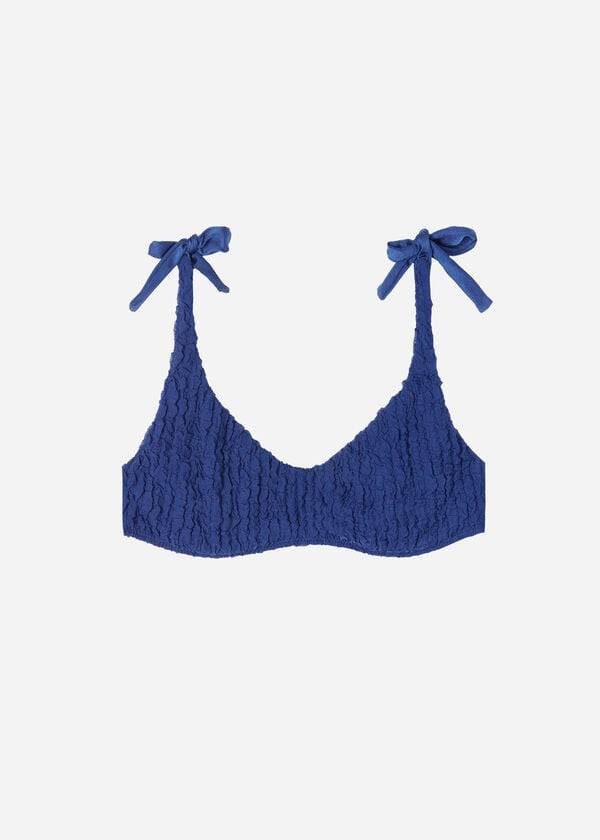 Arriba De Bikini Calzedonia Tank-style Marrakech Mujer Azul Marino | CO2178VD