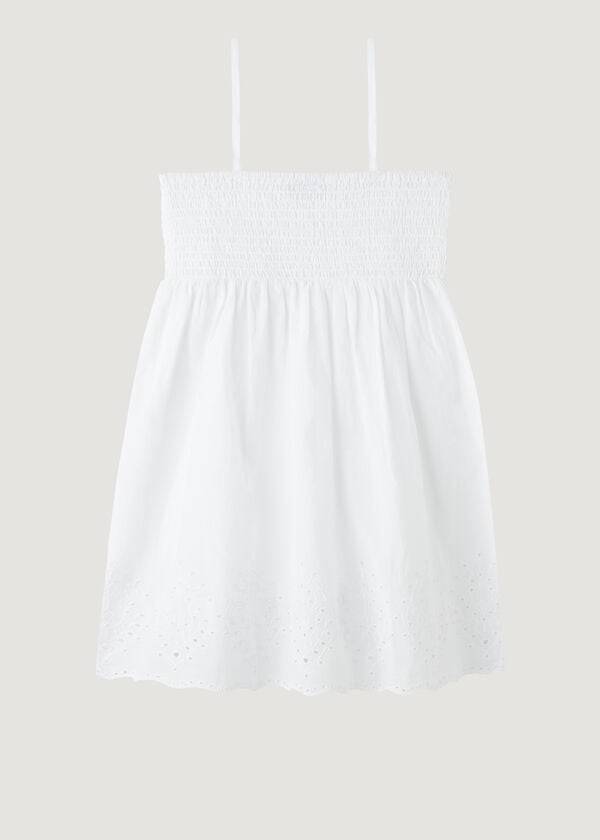 Bañadores Calzedonia Broderie Anglaise Niños Blancas | CO1109ZG