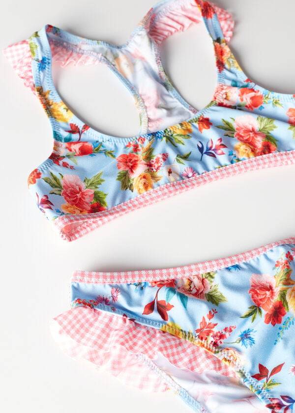 Bañadores Calzedonia Floral Two-Piece Masha Niños Multicolor | CO1152AP