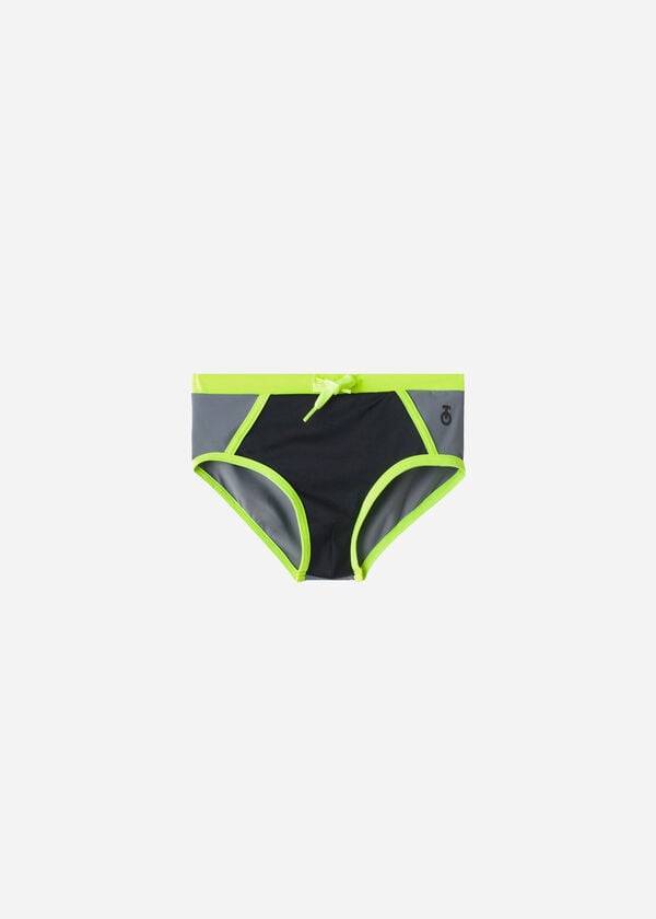 Bañadores Calzedonia Malindi Niños Negras | CO1039WY