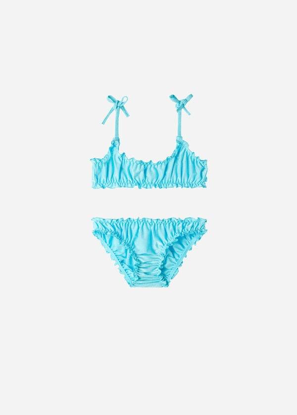 Bañadores Calzedonia Two Piece Formentera Niños Turquesa | CO1133KI