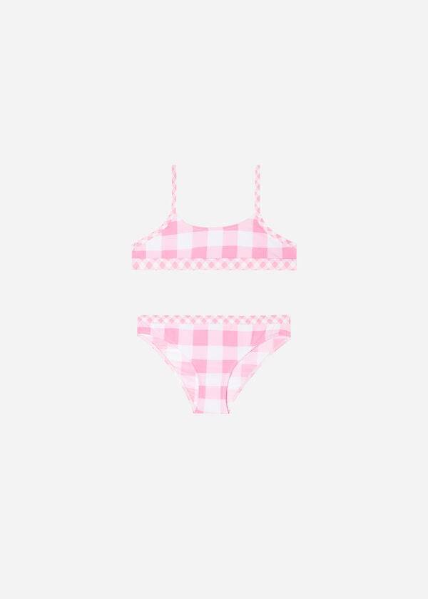 Bañadores Calzedonia Two Piece Lione Niños Rosas | CO1132JJ