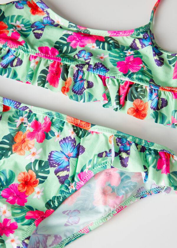 Bañadores Calzedonia Two Piece Malibù Niños Verde | CO1129FM