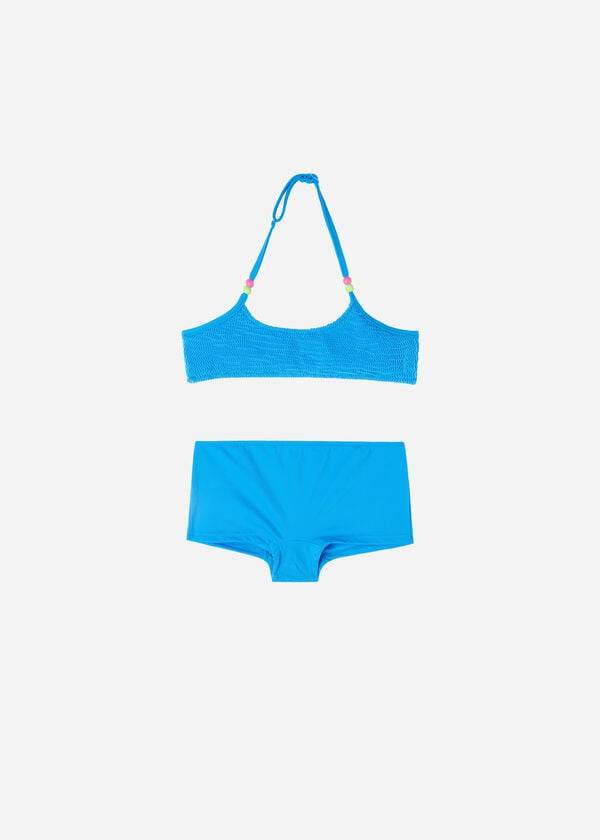 Bañadores Calzedonia Two-Piece Tank-Estilo San Diego Niños Azules | CO1113BC