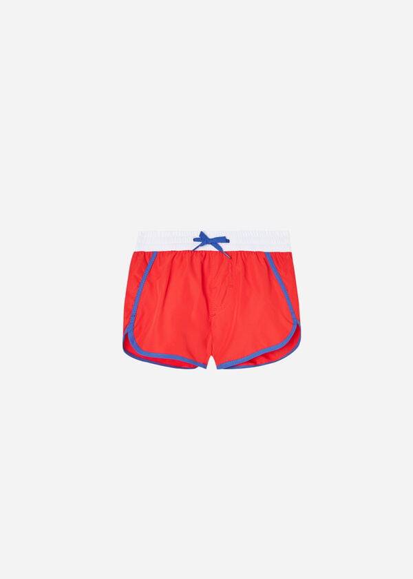 Bañadores Calzedonia Venice Eco Niños Rojas | CO1032XF