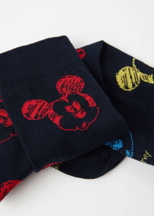 Calcetines Calzedonia Disney Crew Hombre Azules | CO1326EX