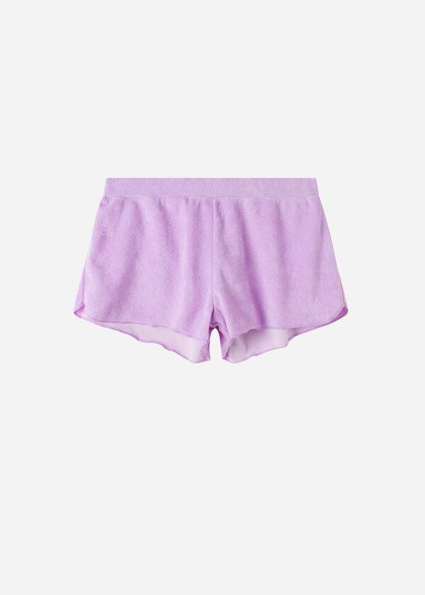 Cubrirlos Calzedonia Terrycloth Shorts Mujer Moradas | CO2039FM