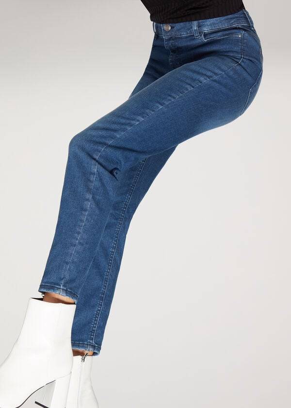 Jeans Calzedonia Super Flex Denim High Cintura Superskinny Mujer Azules | CO1576LH