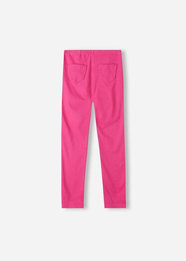 Leggins Calzedonia Denim jeggings Niños Rosas | CO1059CE