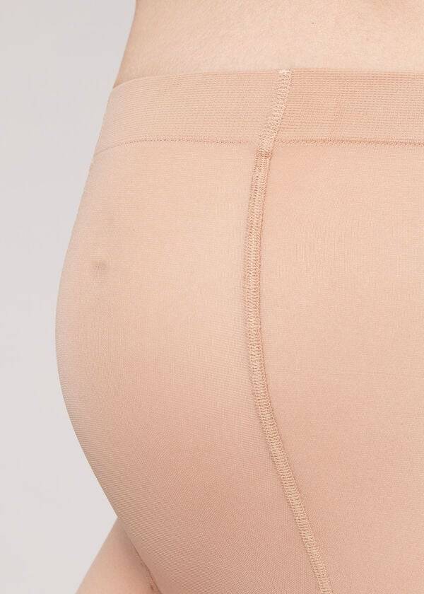 Mallas Calzedonia 30 Denier Sheer Maternity Sheer Mujer Beige | CO3012MA