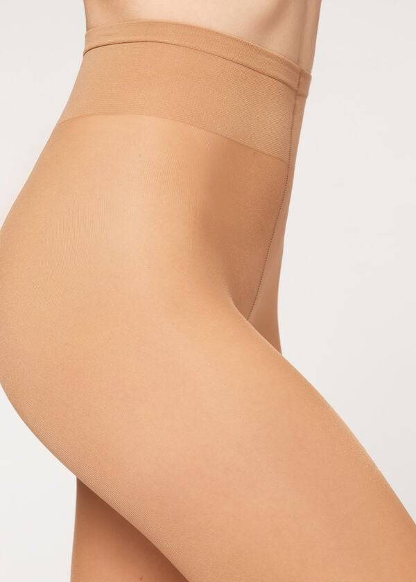 Mallas Calzedonia 40 Denier Sheer Mujer Beige Marrones | CO2983AP