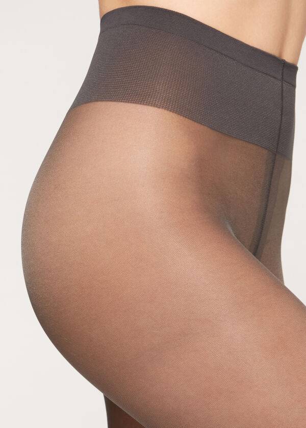 Mallas Calzedonia 40 Denier Sheer Mujer Gris | CO2985OR