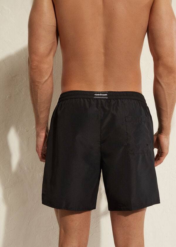 Traje De Baño Calzedonia Formentera Eco Hombre Negras | CO1265ZG