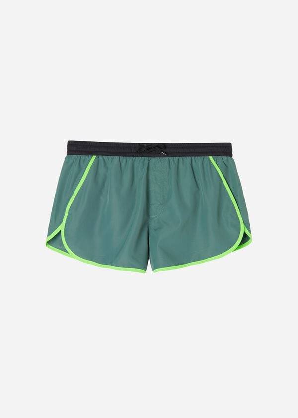 Traje De Baño Calzedonia Venice Beach Hombre Verde | CO1279IS